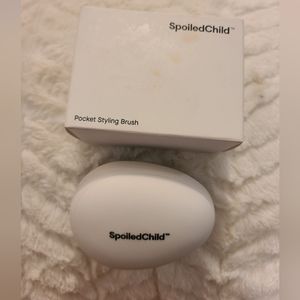 SpoiledChild Small Compact Pocket Styling Hair Brush Purse Size New in Box